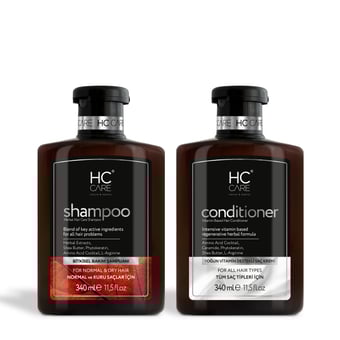 HC Şampuan, Saç Kremi 2'li Set - 340 + 340 ml.