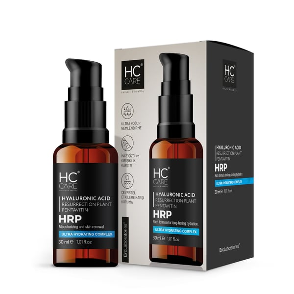 HC Hyaluronic Acid Cilt Bakım Serumu, Yoğun Nemlendirici - 30 ml.