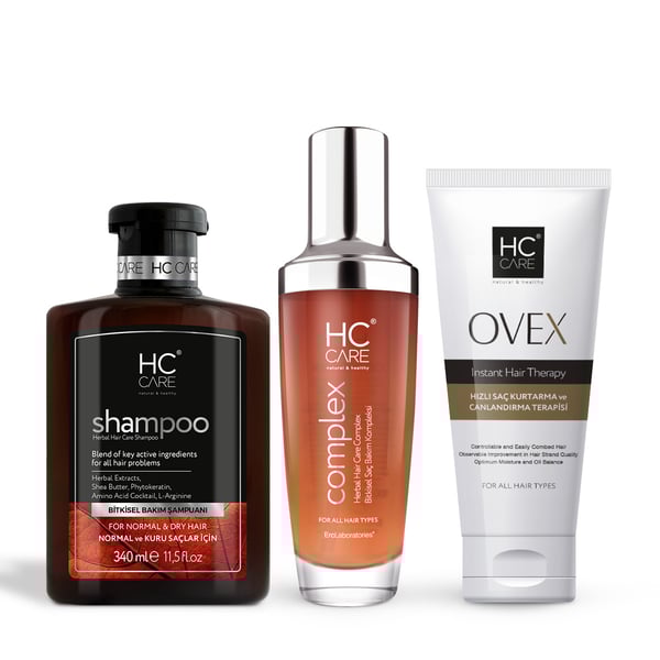 HC Complex, Şampuan, Ovex 3'lü Saç Bakım Seti