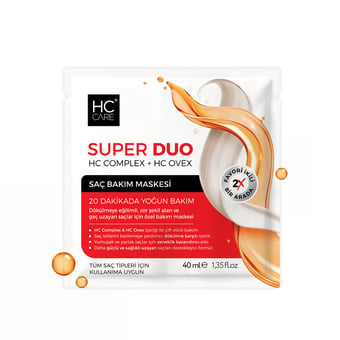 HC Super Duo Saç Maskesi - 40 ml.