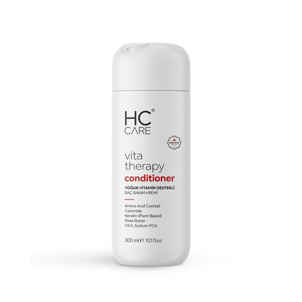 HC Vita Therapy Vitamin Destekli Onarıcı, Nemlendirici ve Besleyici Saç Kremi – 300 ml.